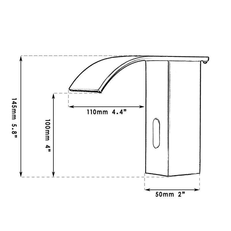 Bathroom Automatic Sensor Faucet | Contemporary Style