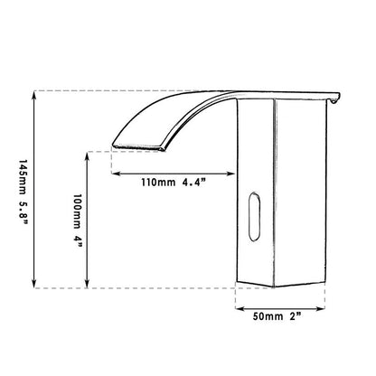 Bathroom Automatic Sensor Faucet | Contemporary Style