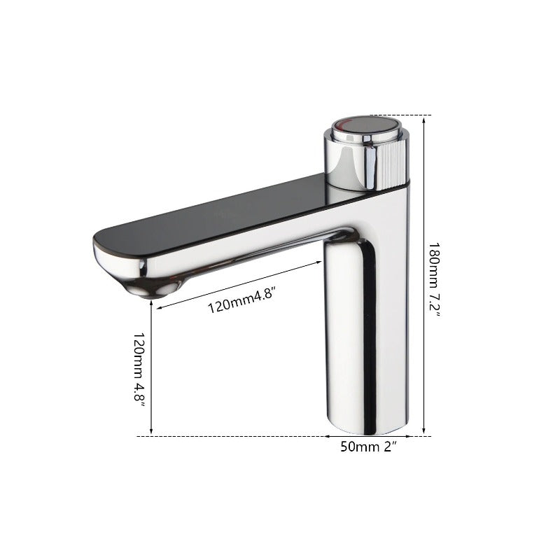 High-Tech Water Generating Led Digital Display Basin Faucet