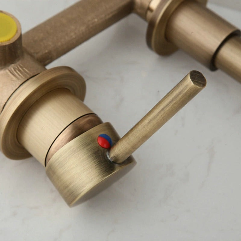 Solid Brass Bathroom Faucet Joint Pipe