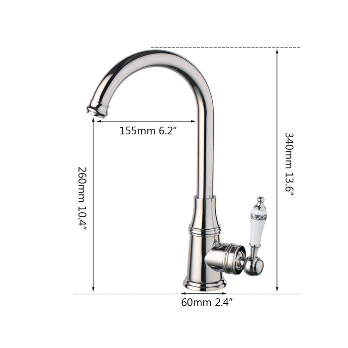 360 Degree Rotating Sink Stream Spout Faucet
