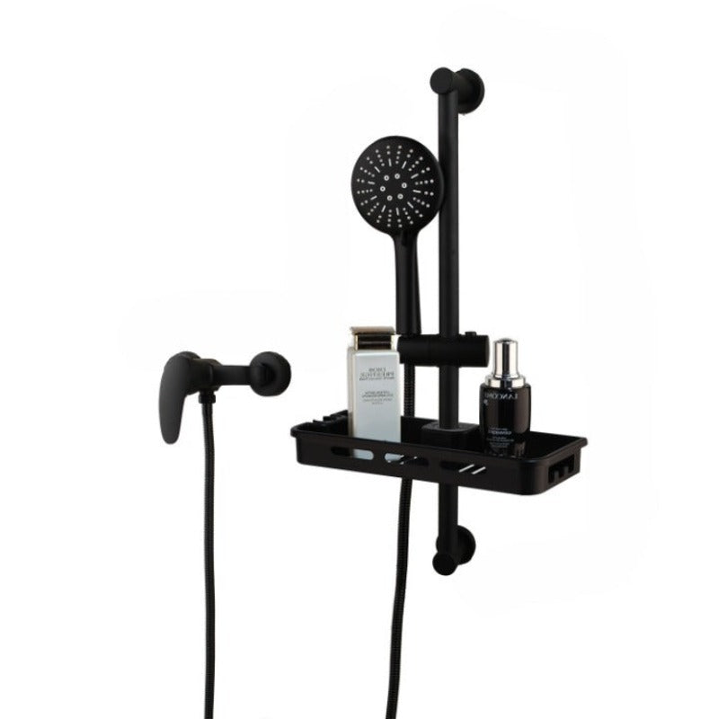 Matte Black Bathtub Shower Faucets Set