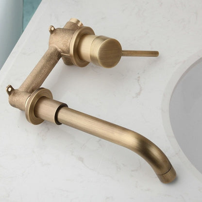 Solid Brass Bathroom Faucet Joint Pipe