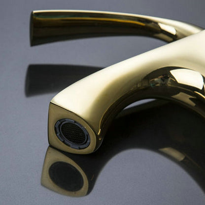 Brass Polished Golden Faucet