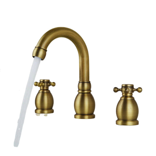 Antique Brass Bathroom Bathtub Faucet