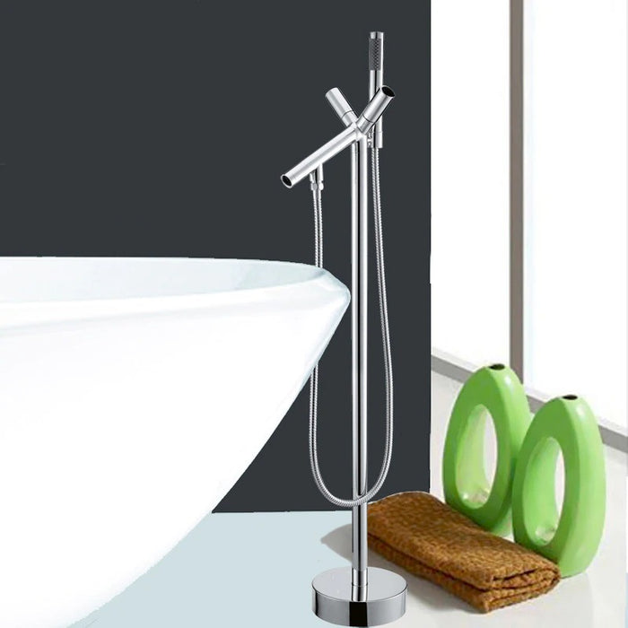 Bathroom Bathtub Press Shower Faucet Set