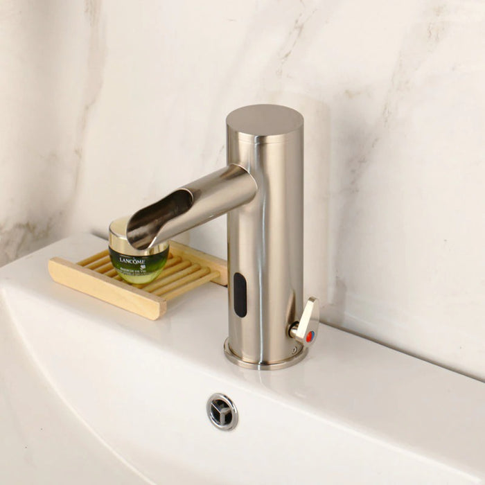 Solid Brass Automatic Sensor Bathroom Faucet
