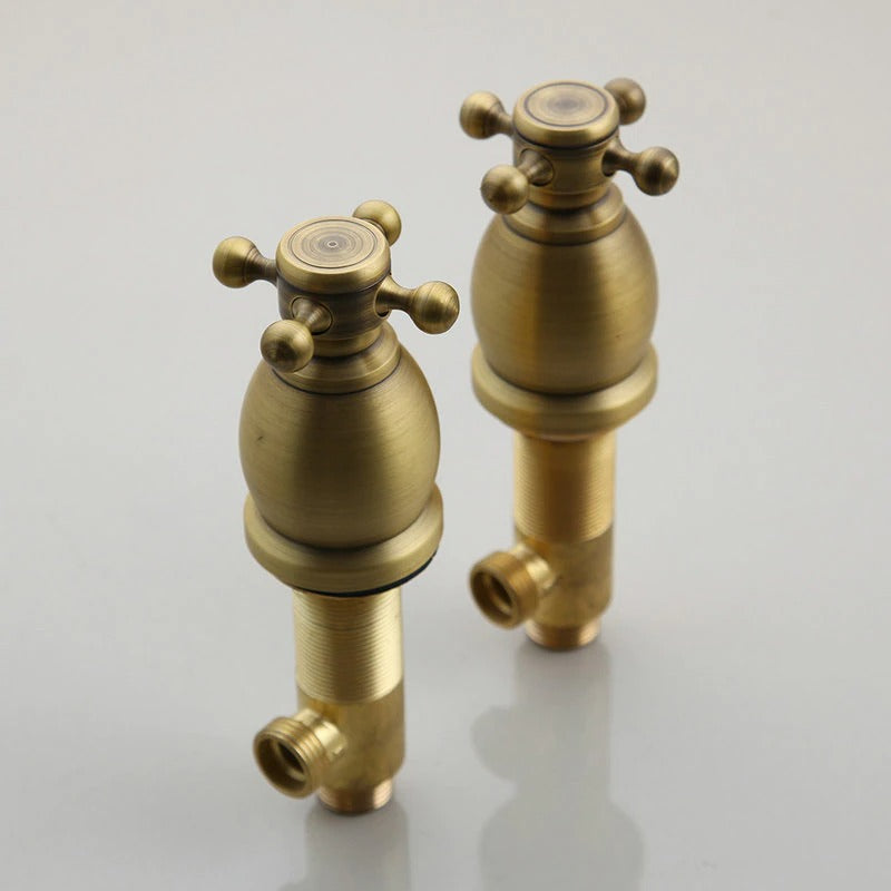 Antique Brass Bathroom Bathtub Faucet