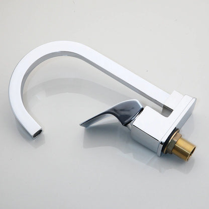 360 Swivel Chrome Brass Kitchen Water Tap Faucet