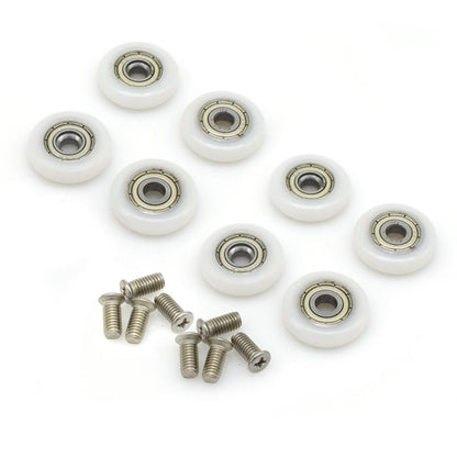 8-Pieces Shower Door Replacement Roller Wheel