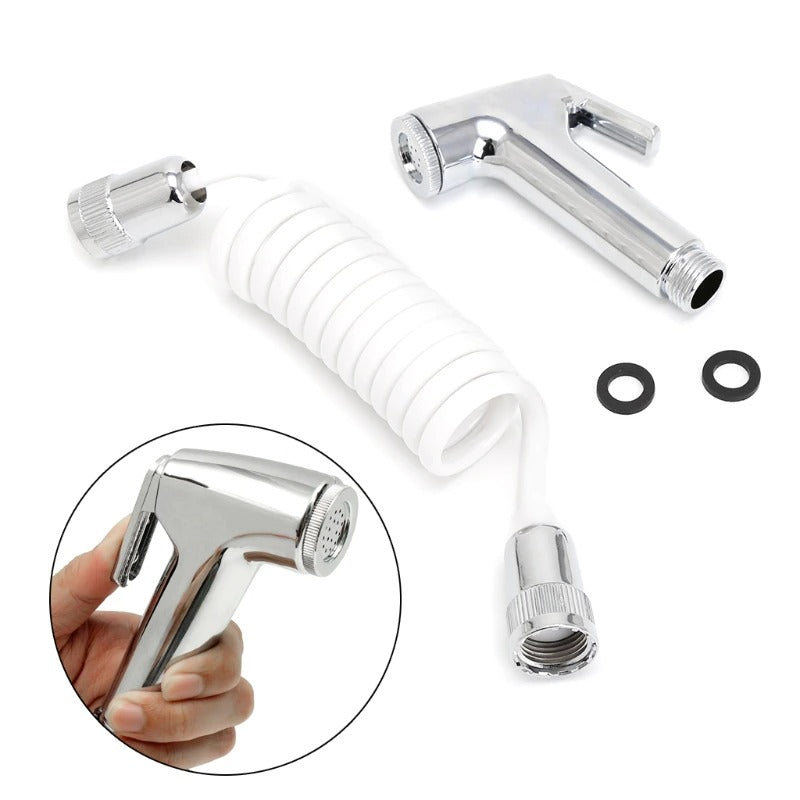 Bidet Shower Head Nozzle With Telephone Shower Hose