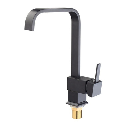 Black Painting Kitchen Basin Sink Faucet Mixer Tap