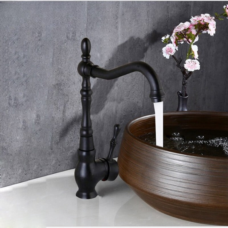 Matte Black Bathroom & Kitchen Faucet