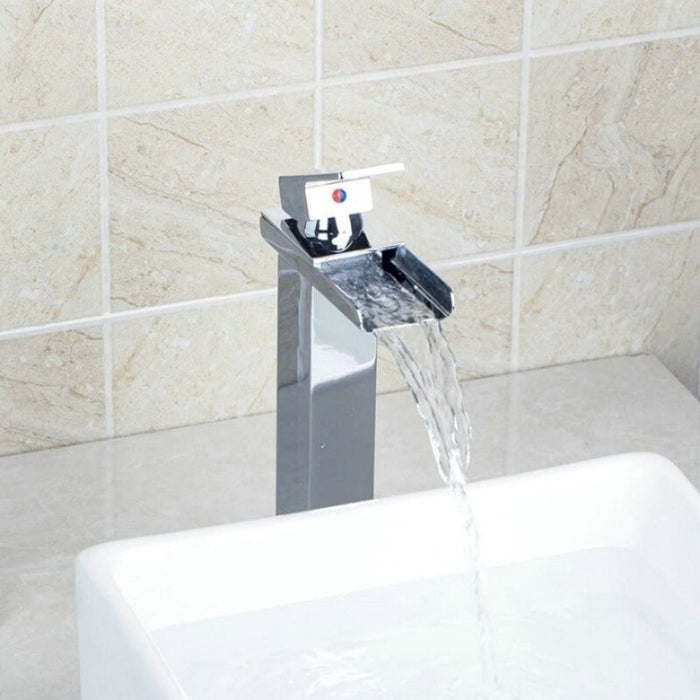 Single Handle Chrome Bathroom Basin Sink Mixer Tap
