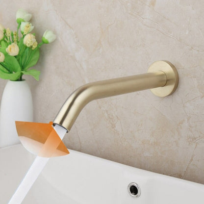 Multicolor Touch Sensor Wall Mount Faucet