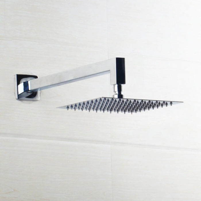 Super-Slim Bathroom Wall Mounted Square Shower Head