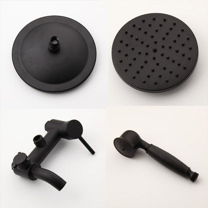 Black Bathroom Shower Set