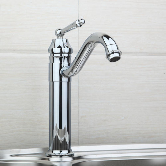 Luxury Chrome Brass Kitchen Sink Mixer Tap