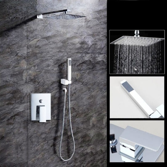 12 Inch Wall Mounted Rain Shower Set