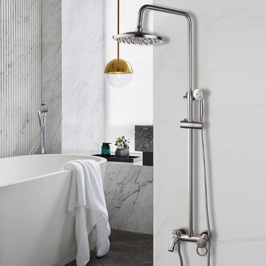 3 Ways Wall Mounted Shower Head Mixer Shower Set