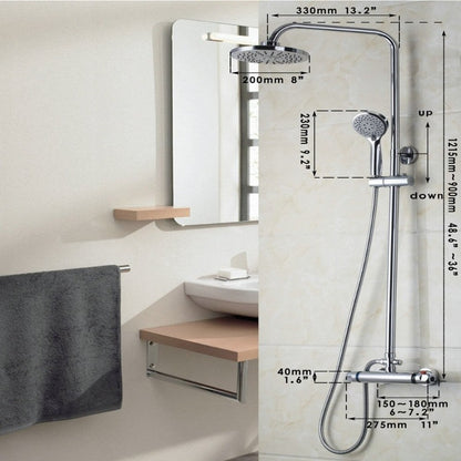 Thermostatic Bathtub Shower Set