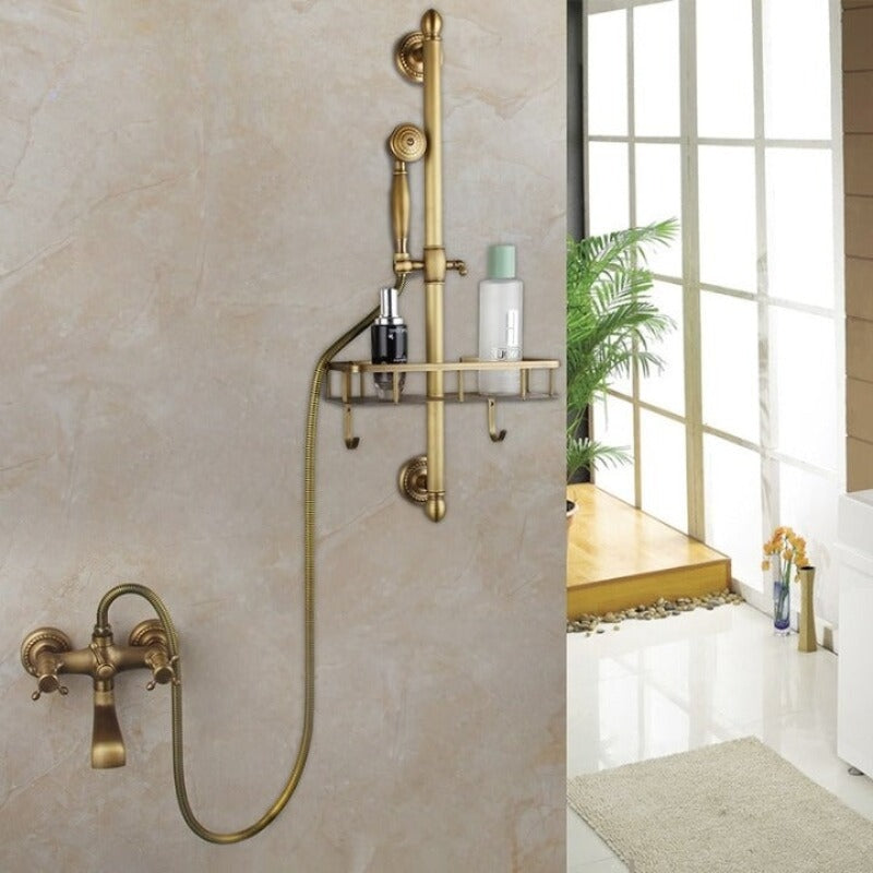 Antique Bass Bathtub Shower Set