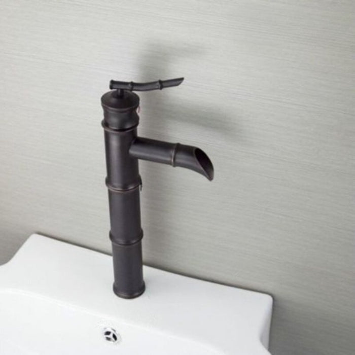 Antique Brass Single Handle Basin Faucet