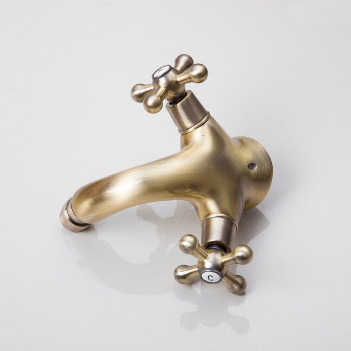 Antique Inspired Solid Brass Mixer Faucet Tap