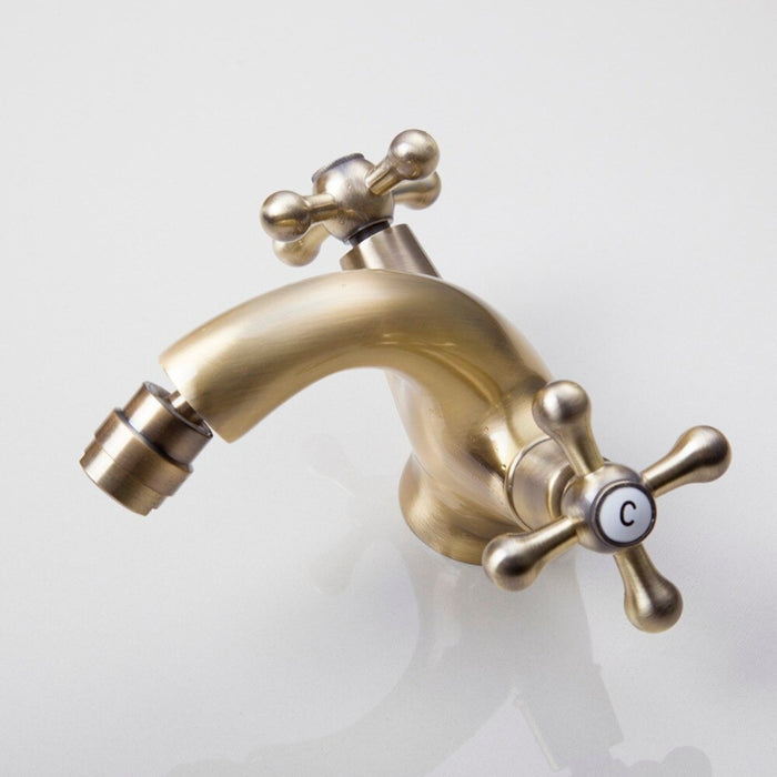 Antique Inspired Solid Brass Mixer Faucet Tap