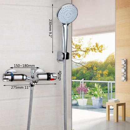 Wall Mounted Thermostatic Mixer Taps Faucet