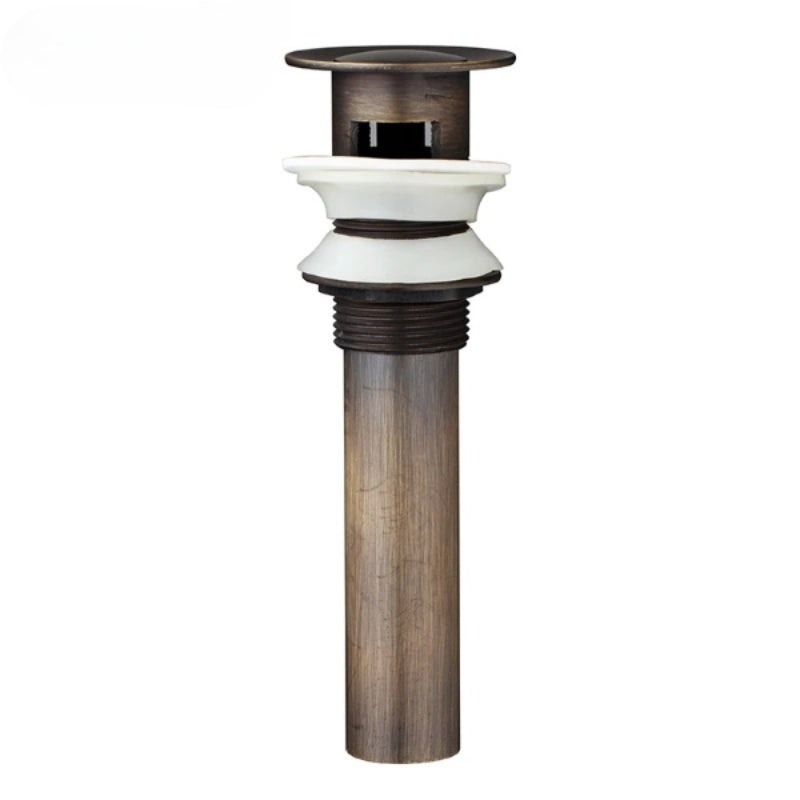 Bronze Basin Sink Brass Pop Up Drain