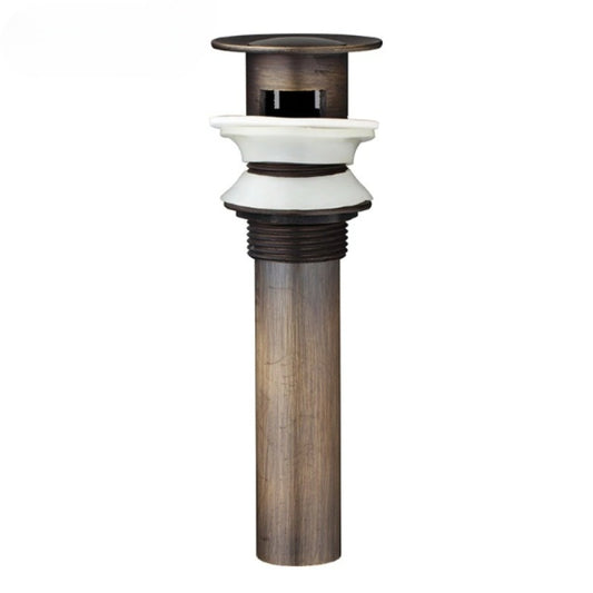 Bronze Basin Sink Brass Pop Up Drain