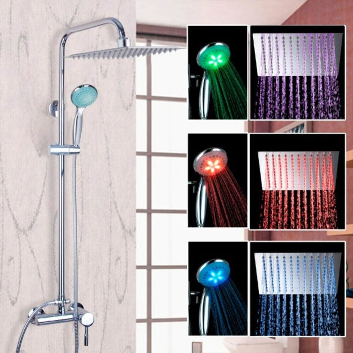 8 Inch Chrome Mixer Bathroom Shower Head