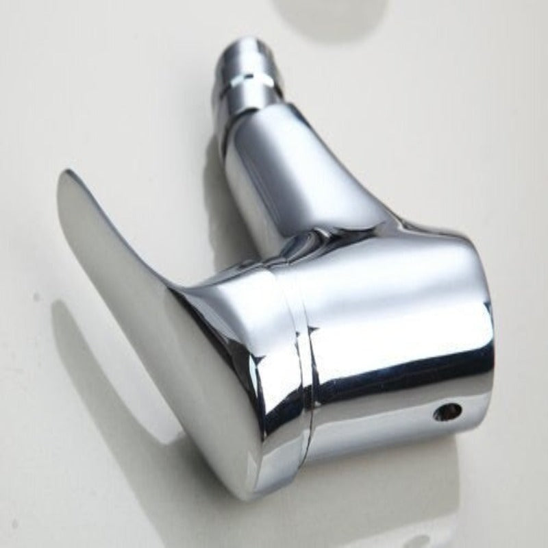 Spray Basin Pop-Up Drain Deck Mounted Faucet Mixer Tap