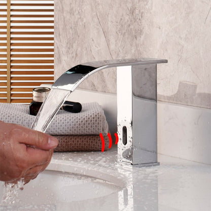 Deck Mounted Automatic Sensor Water Mixer Faucet