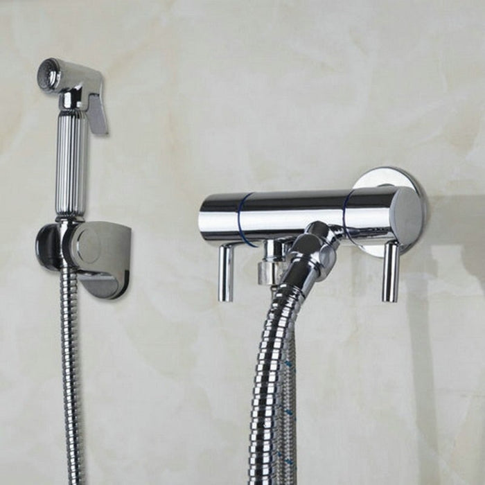 Chrome Brass Bathtub Shower Set