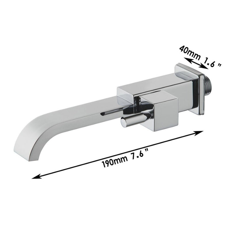 Chrome Polished Single Stream Designer Faucet