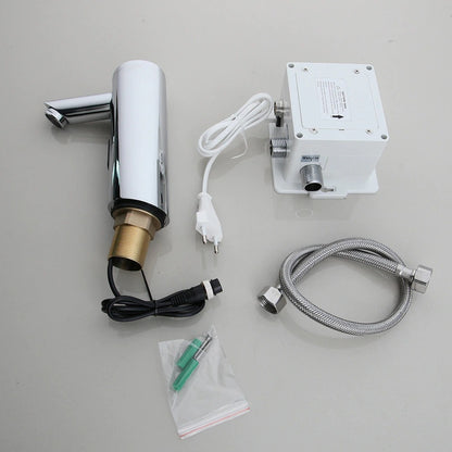 Chrome Polished Automatic Sensor Short Faucet
