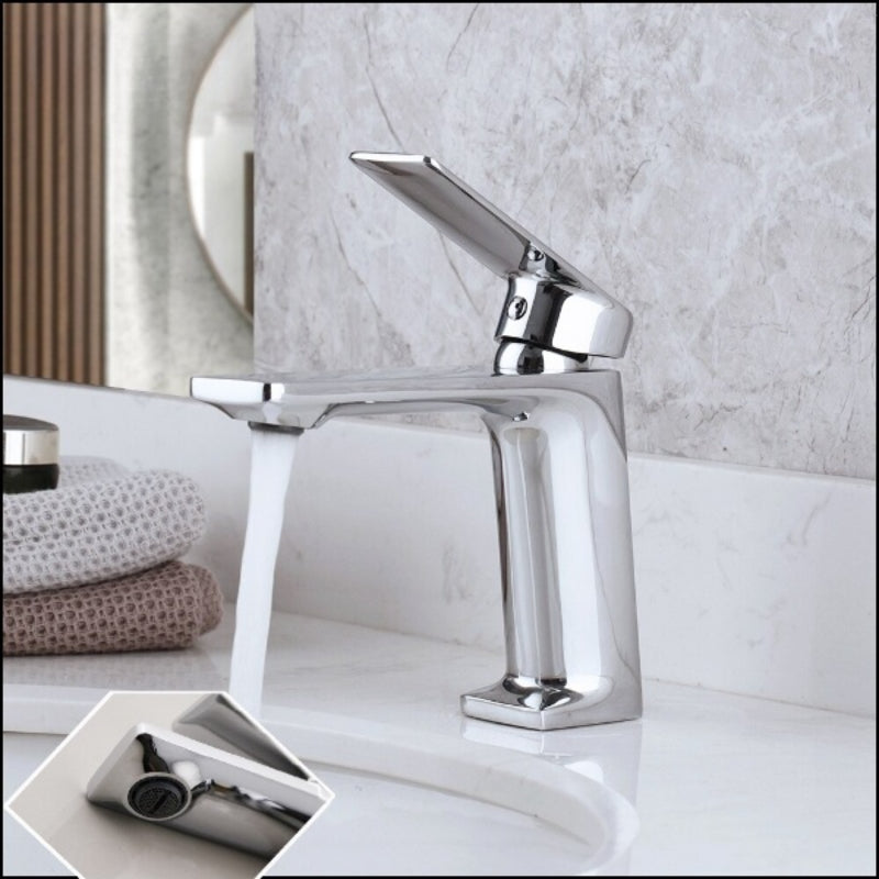 Chrome Polished Hot & Cold Mixer Faucet Tap