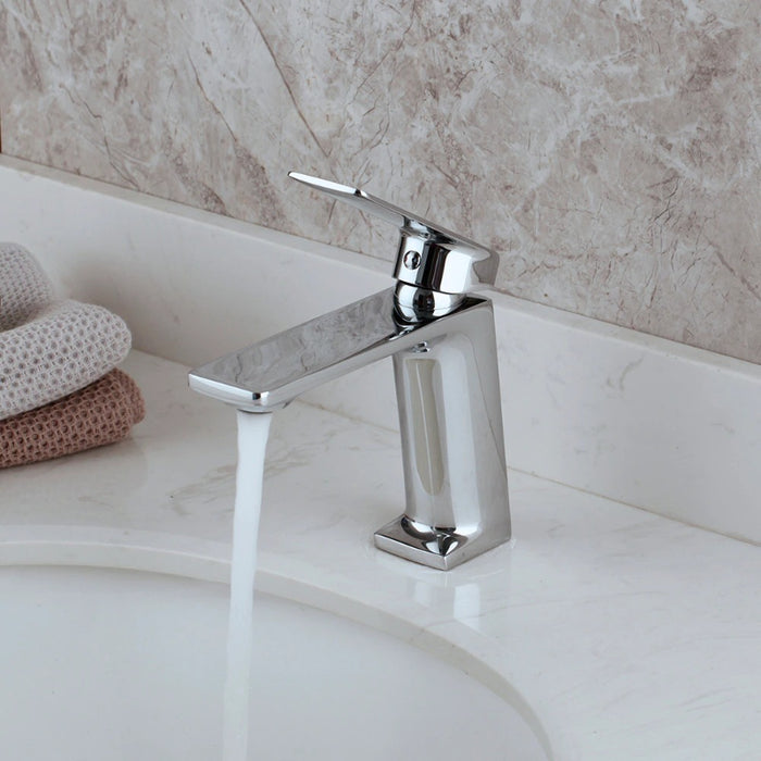 Chrome Polished Hot & Cold Mixer Faucet Tap