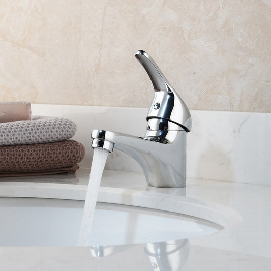 Chrome Polished Bathroom Basin Tap