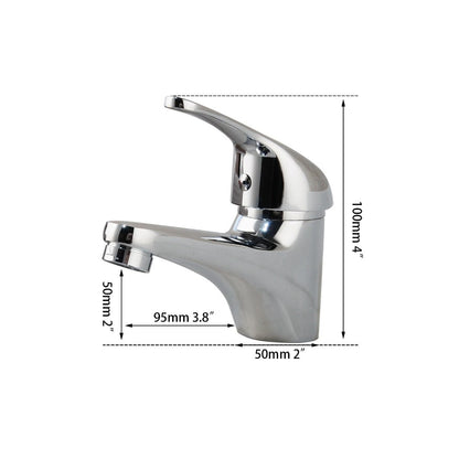 Chrome Polished Bathroom Basin Tap