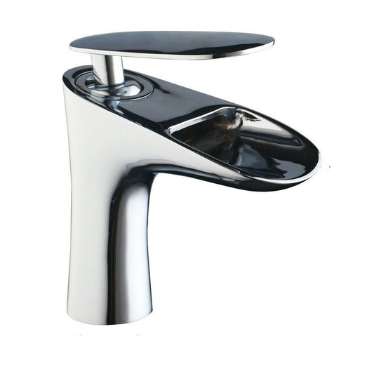 Chrome Polished Bathroom Deck Mounted Faucet Mixers Tap