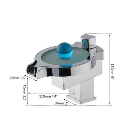 LED Changing Basin Mixer Faucet