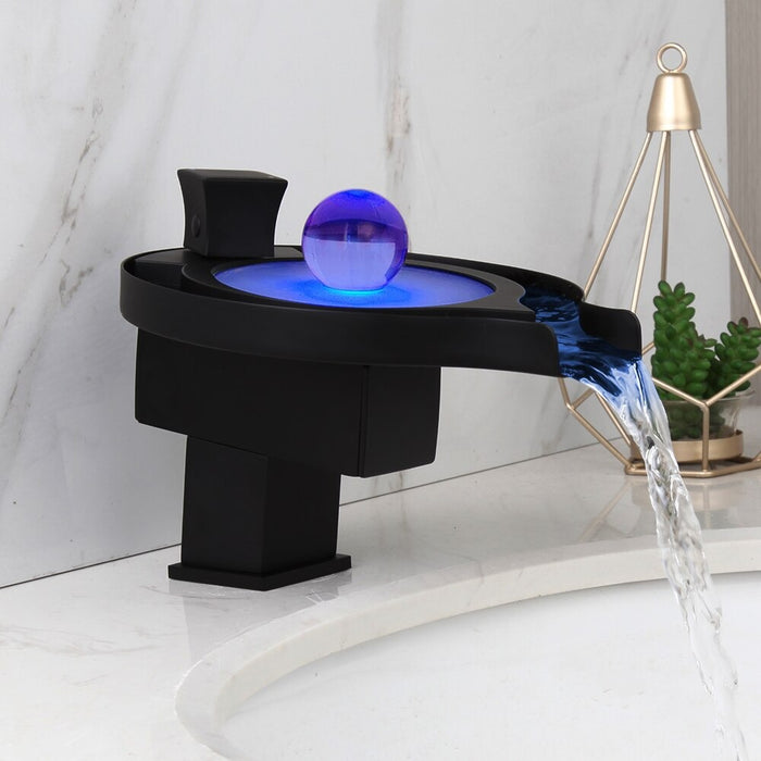 LED Solid Brass Mixer Water Faucet