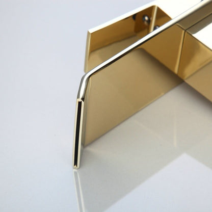 Luxury Golden Brass Waterfall Sink Mixer Faucet