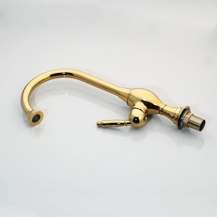 Luxury Gold Kitchen Mixer Sink Faucet