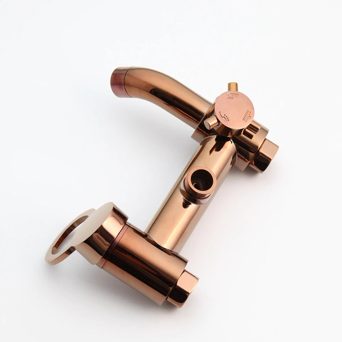 Luxury Rose Gold Shower Faucet Set