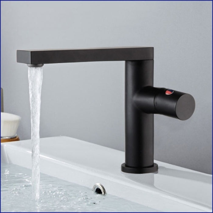 Matte Black Basin Faucet Mixer Water Tap