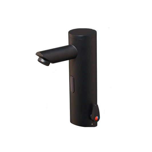 Matte-Black Automatic Sensor Faucet